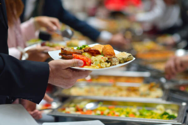 buffet food